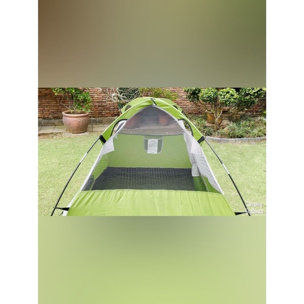 Coleman Olive Green & Gray 2 Person Tent 7’x 5’ with Sundome - Camping - Outdoor